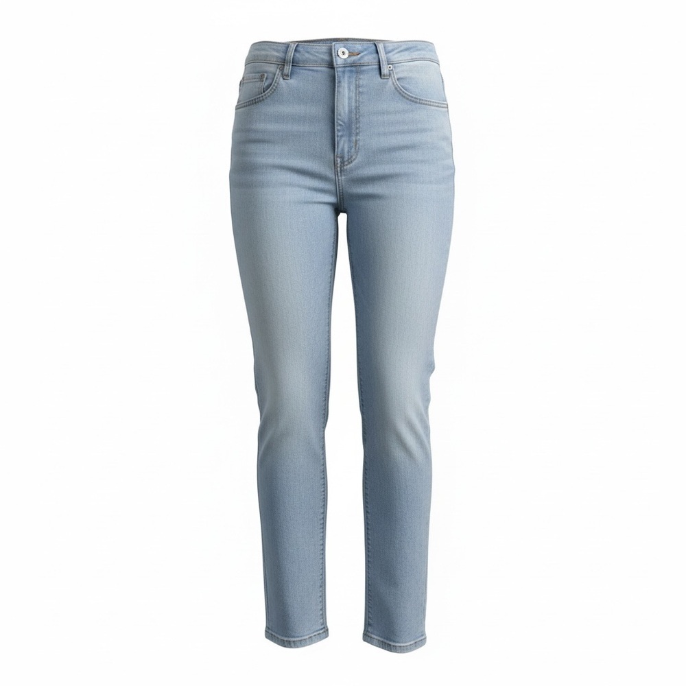 Frye Light Wash High Rise Straight‎ Leg Jeans Size 10/30